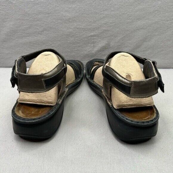 Naot Black and Cream Sandals - Picture 4 of 8